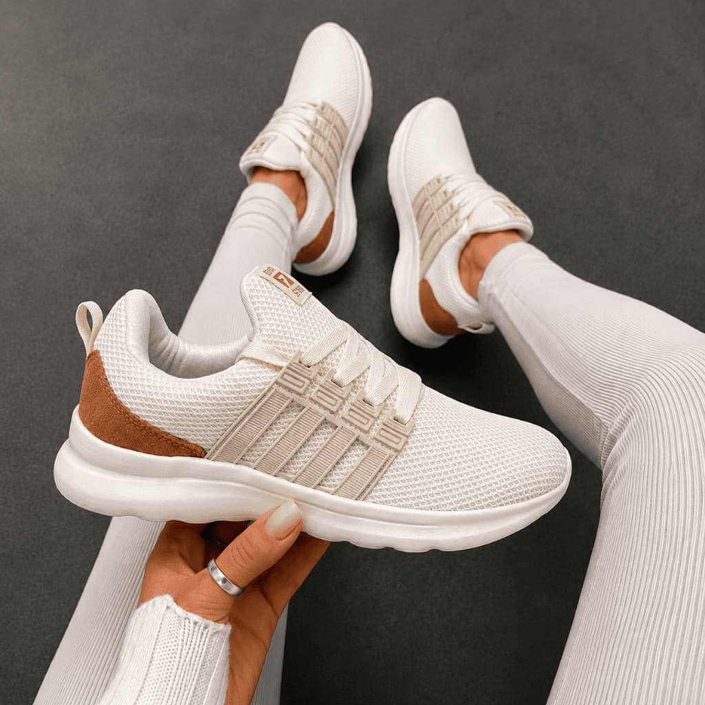 Tenis Feminino Esportivo Casual Leve Macio Academia Caminhada