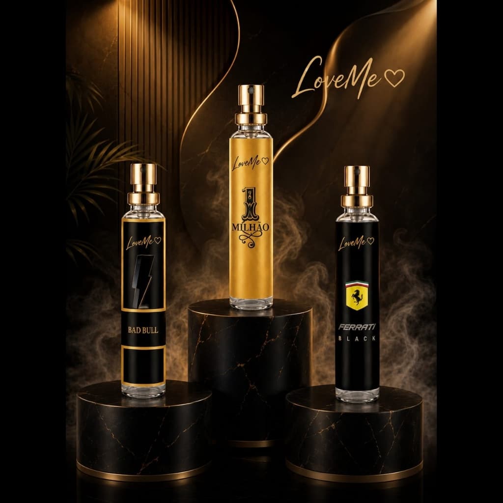 Kit 13/10/5/3 Unidades de Perfumes Importados 50ml | Feminino e Masculino | Envio em 24h | Pronta Entrega