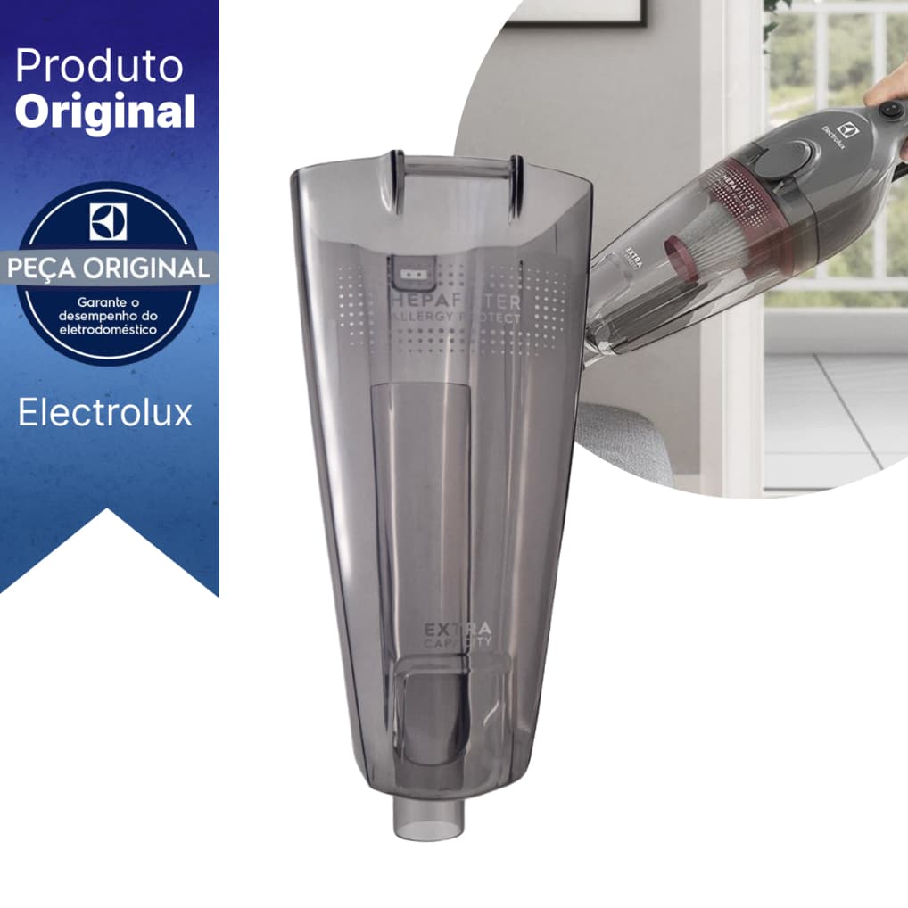 Depósito Reservatório de Pó Aspirador Electrolux STK15 STK16