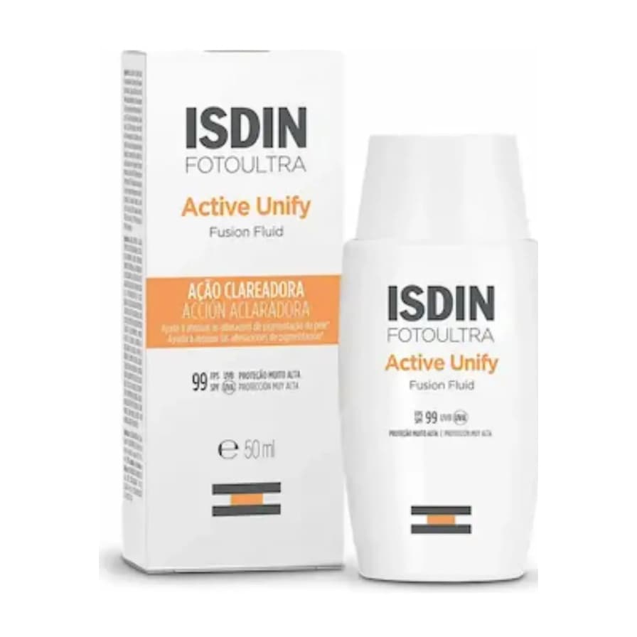 Fotoprotector Facial Fotoultra Active Unify 50ml Isdin