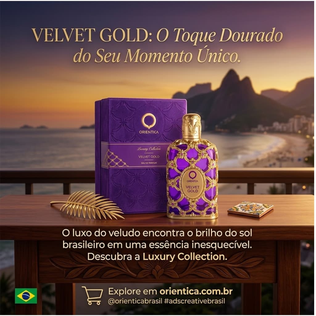 Perfume Orientica Luxury Collection Velvet Gold Eau de Parfum Feminino Importado