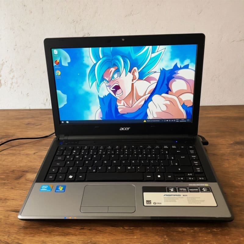 Notebook Acer Aspire Intel Core i3 1ª Geração 4GB DDR3 HD 500GB
