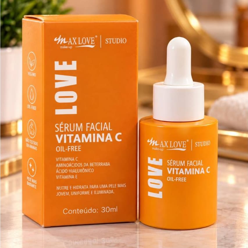 Sérum Facial Vitamina C Max Love Oil-Free 30 ml