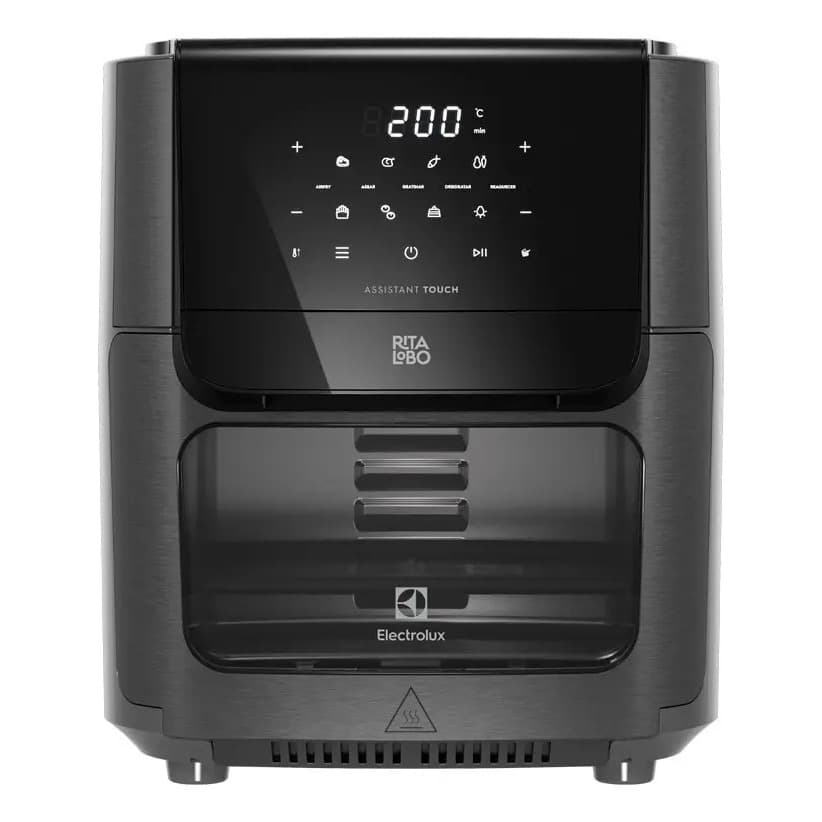 Air Fryer Forno 5 em 1 12L 1700W Digital 5 modos Electrolux EAF85 Grafite