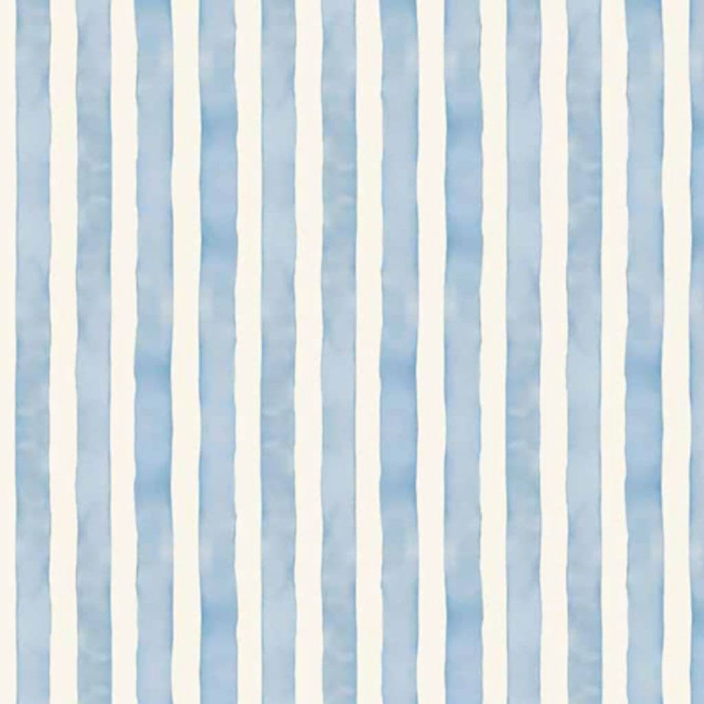 Tecido Patchwork Digital Listrado Azul Pomodoro D81/20
