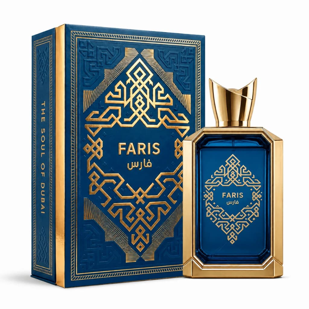 Kingdom Faris Perfume Feminino Árabe 100ml | Eau de Parfum Importado Original | Fragrância Feminina