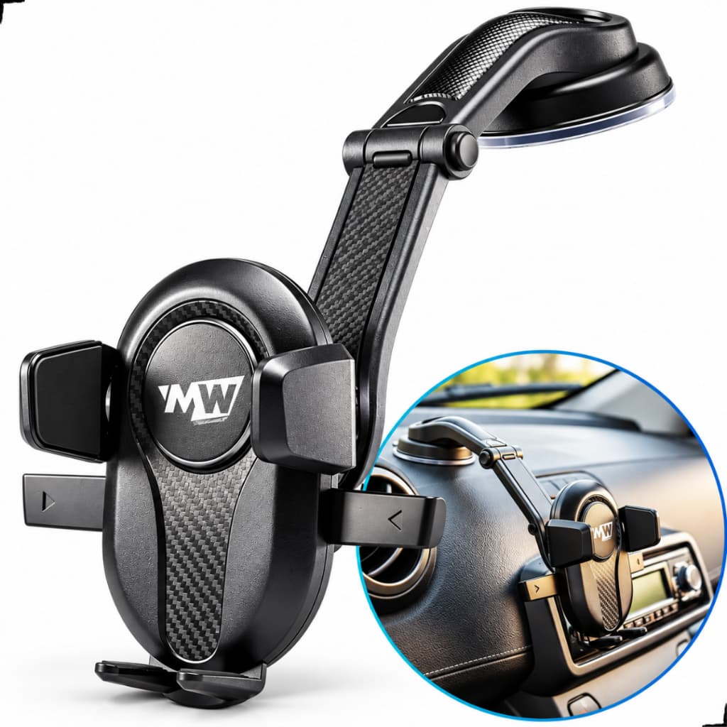 Suporte de Celular para Carro Universal 360º ajustável Suporte para celular para painel