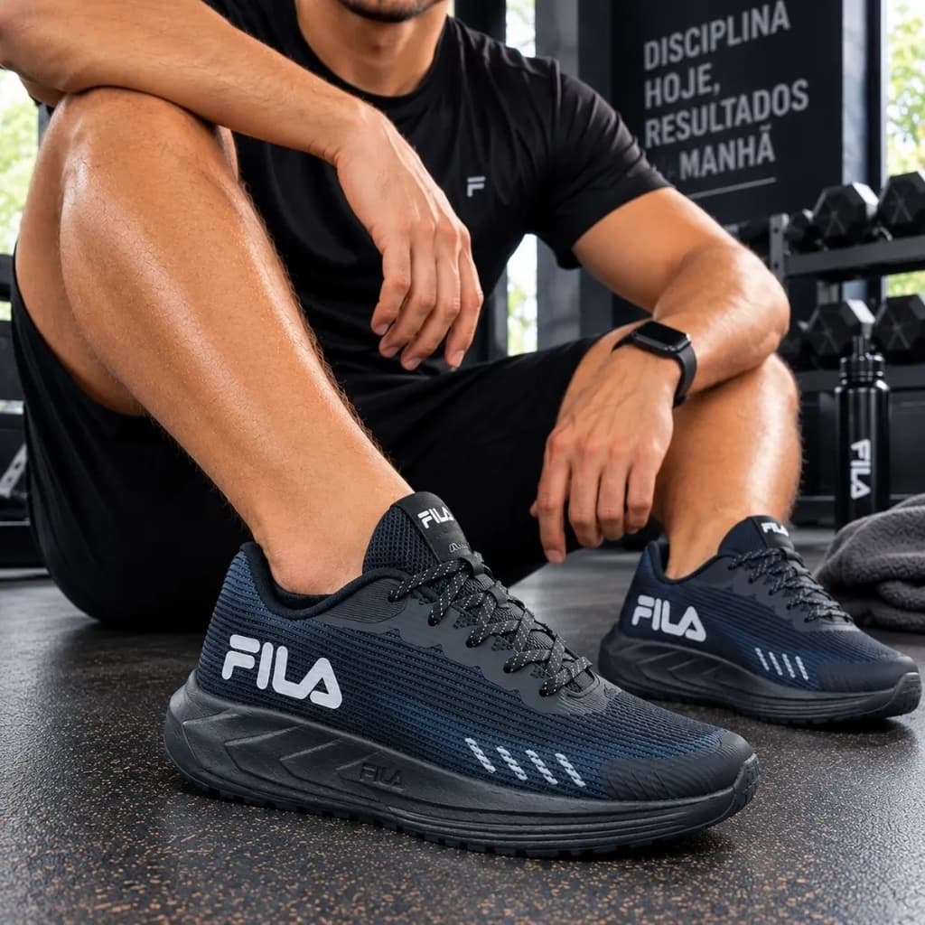 Tênis Masculino Esportivo Casual Fila Sprint Original Tenis Academia Treino Caminhada Confortável