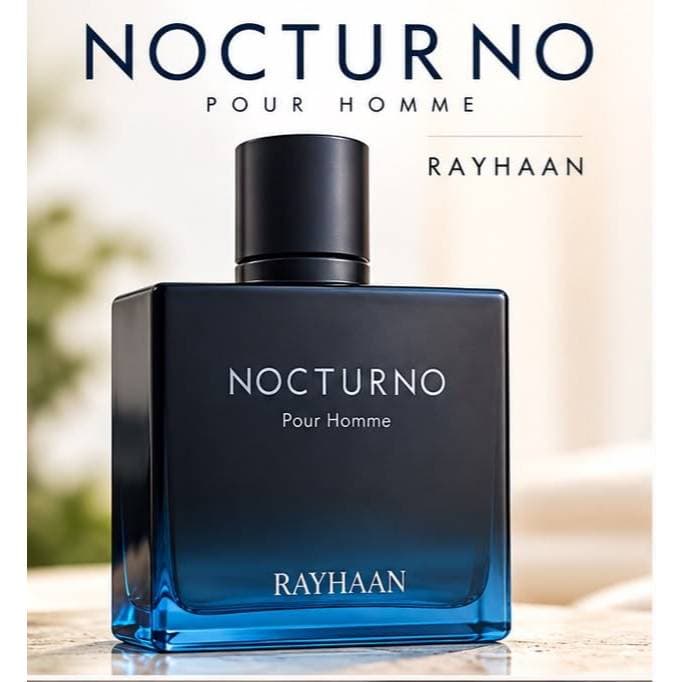 Perfume  Masculino Nocturno Pour Homme Rayhaan Masculino 100ml Original Importado