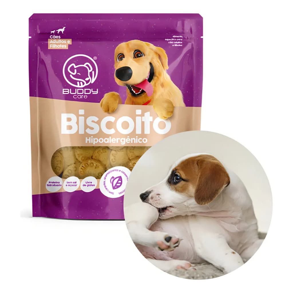 Biscoito Hipoalergênico Para Cachorro Buddy Toys 150g