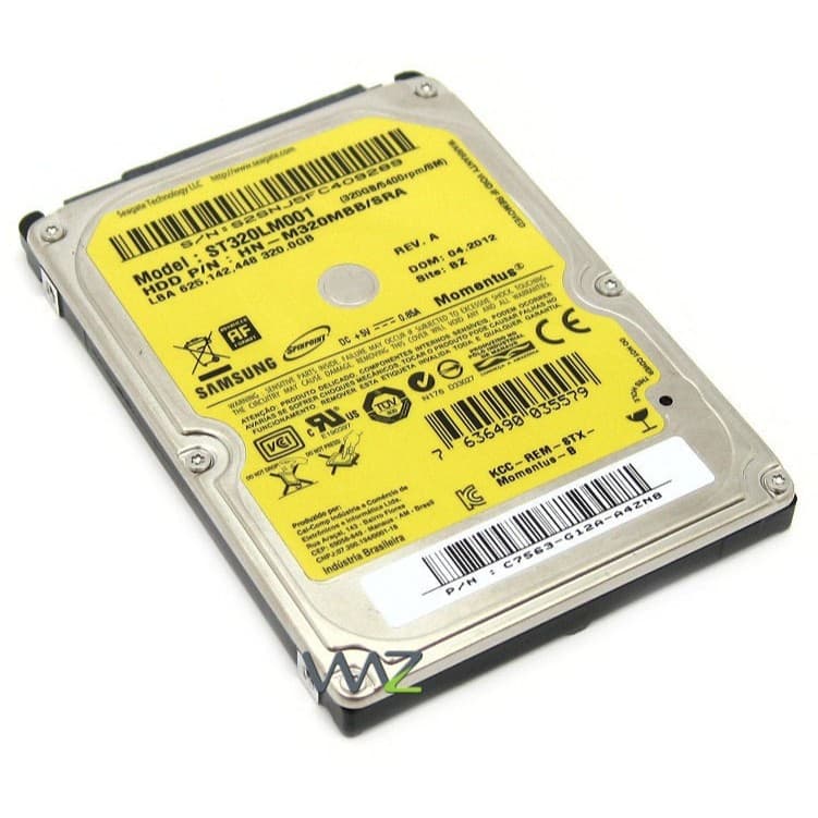 HD 80/120/160/250 GB p/ NOTEBOOK NETBOOK VIDEO GAME com sistema operacional instalado e pronto para uso.