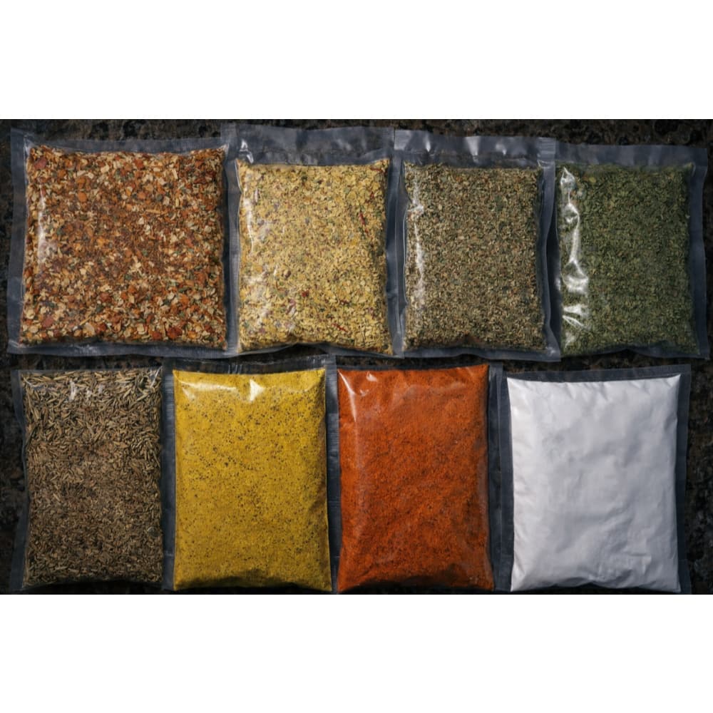 Kit Temperos 100% Naturais – Monte com 5 ou 10 Unidades (50g a 100g Cada)