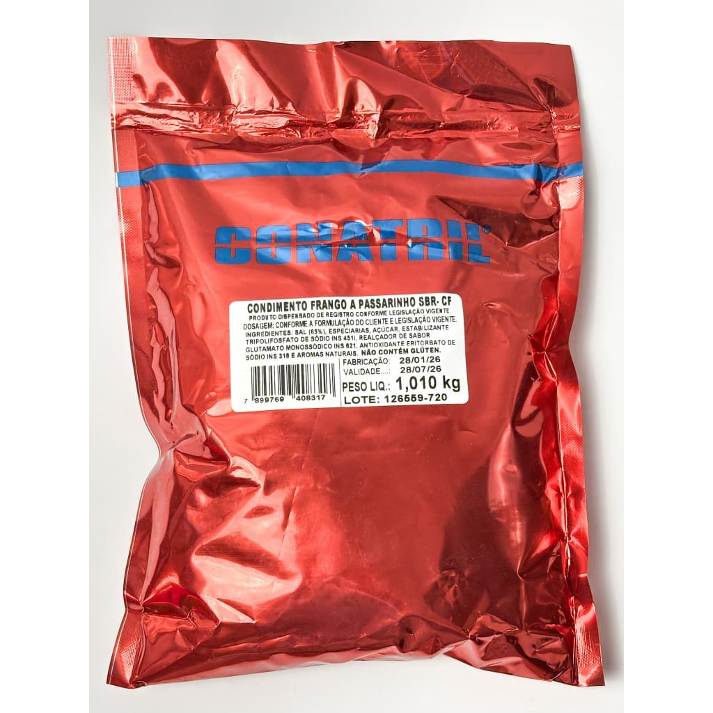 Tempero Completo para Frango a Passarinho SBR CF 1KG -  Condimento Conatril