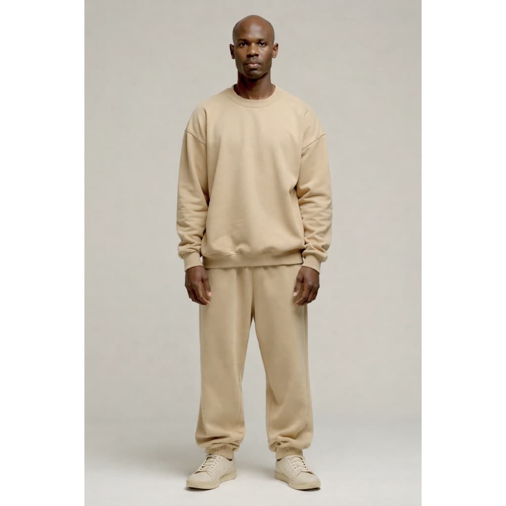 Moletom e Calça Cdp conjunto flanelado penitenciaria Preso padrão Cadeia liso 100% algodão kit jumbo