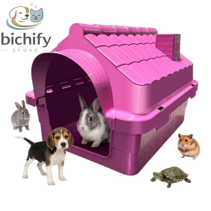 Casinha N1 para Coelhos,  Hamster e Semilares + Brinde.