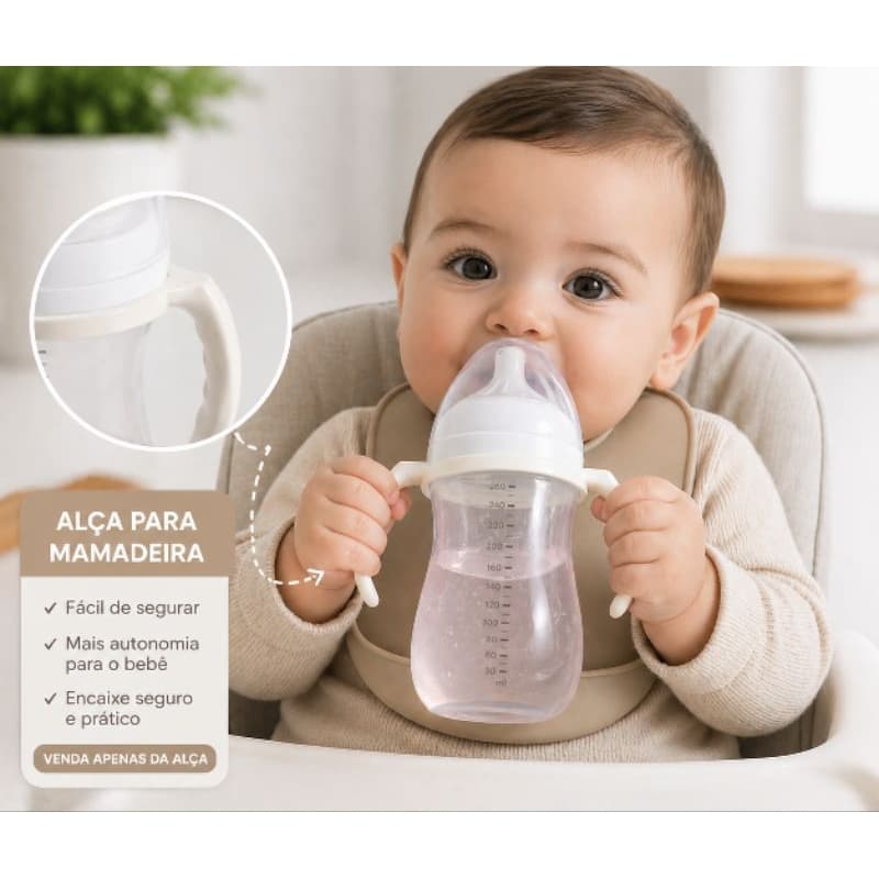 Alça para Mamadeira Avent com Pegador Ergonômico para Bebê ENVIO IMEDIATO.