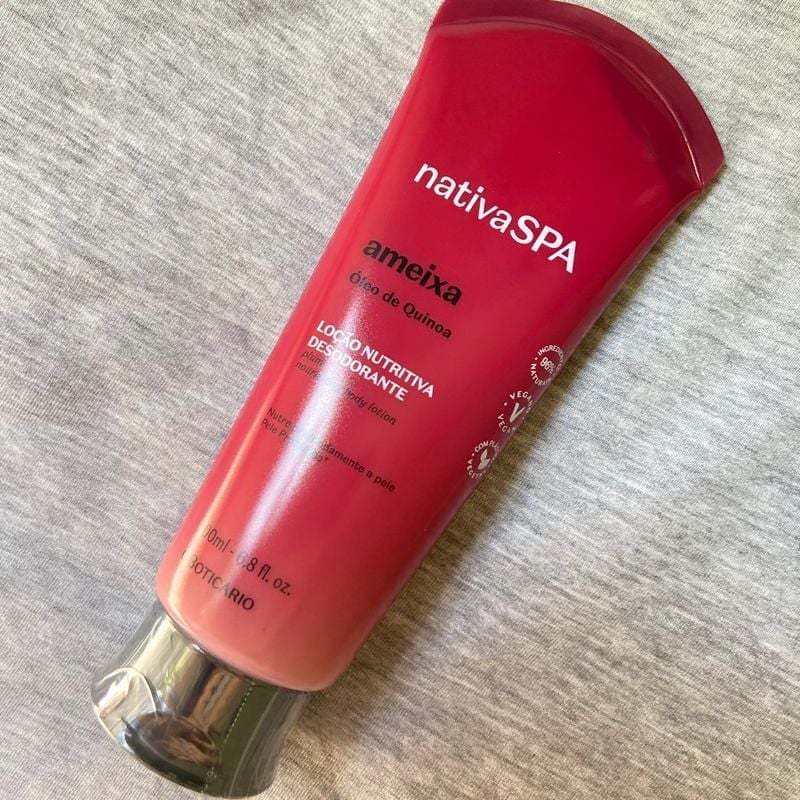 Loção Hidratante Corporal Desodorante Nativa SPA Ameixa 200ml