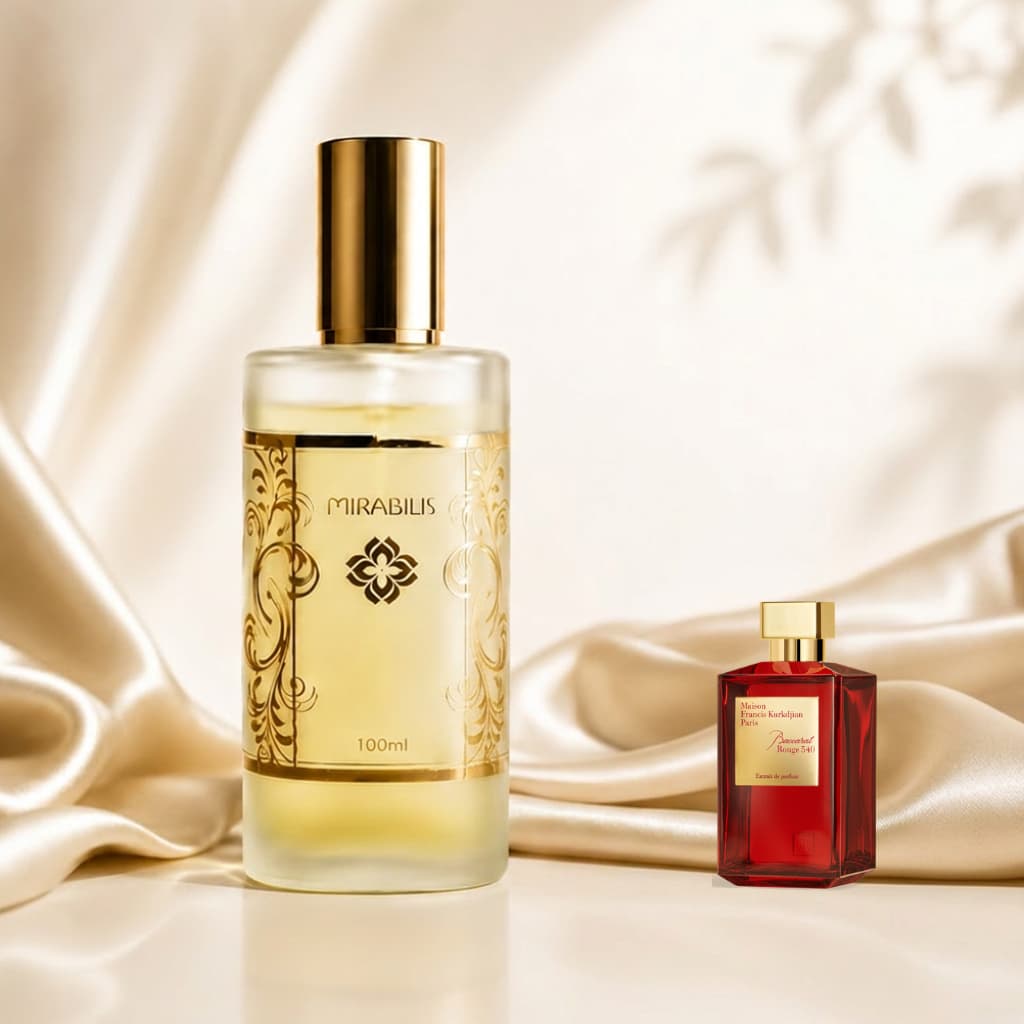 Perfume Feminino Mirabilis Inspirado ao importado Bacarate