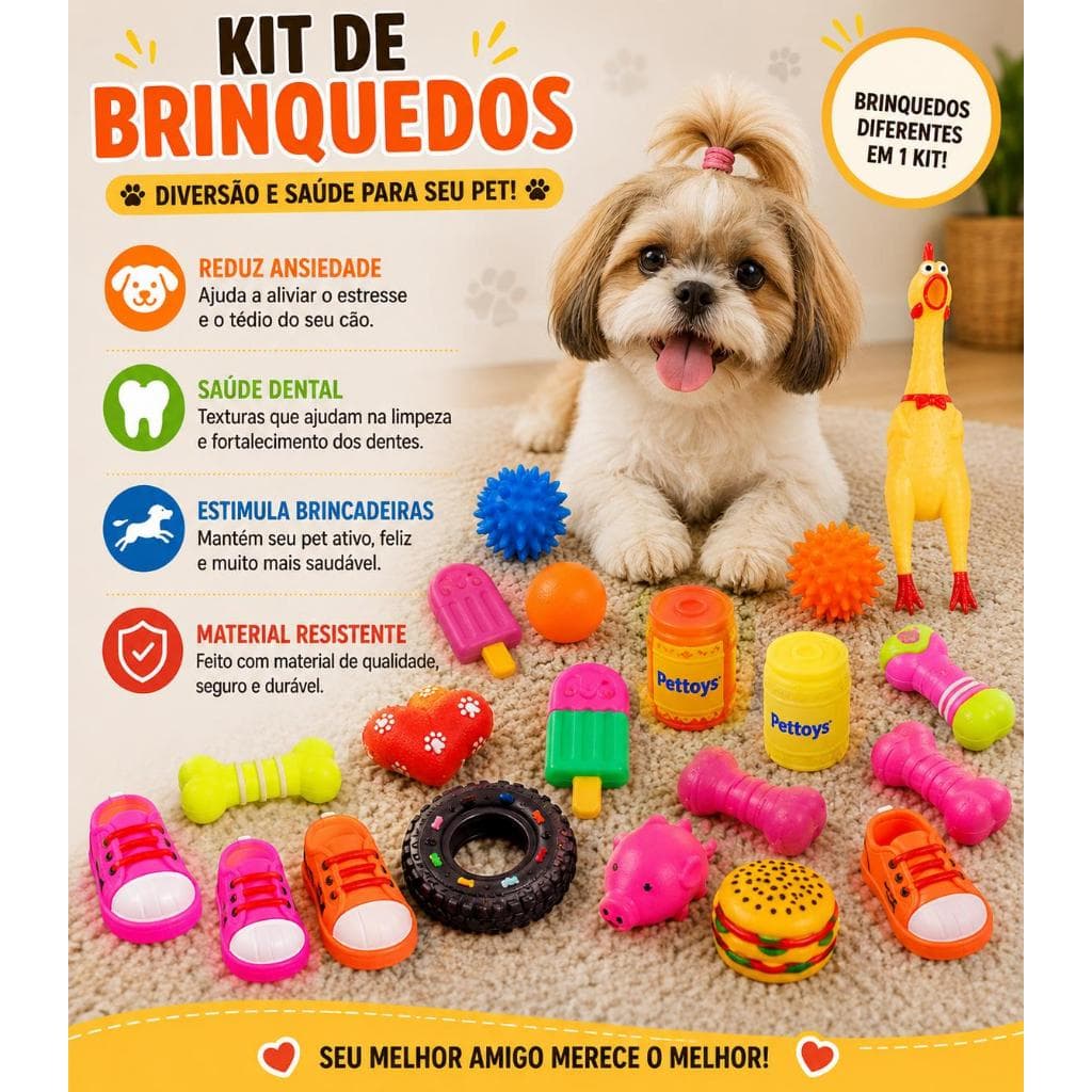 2/4/6 Brinquedo Mordedor Para Cachorro Brinquedos De Borracha Para Cães