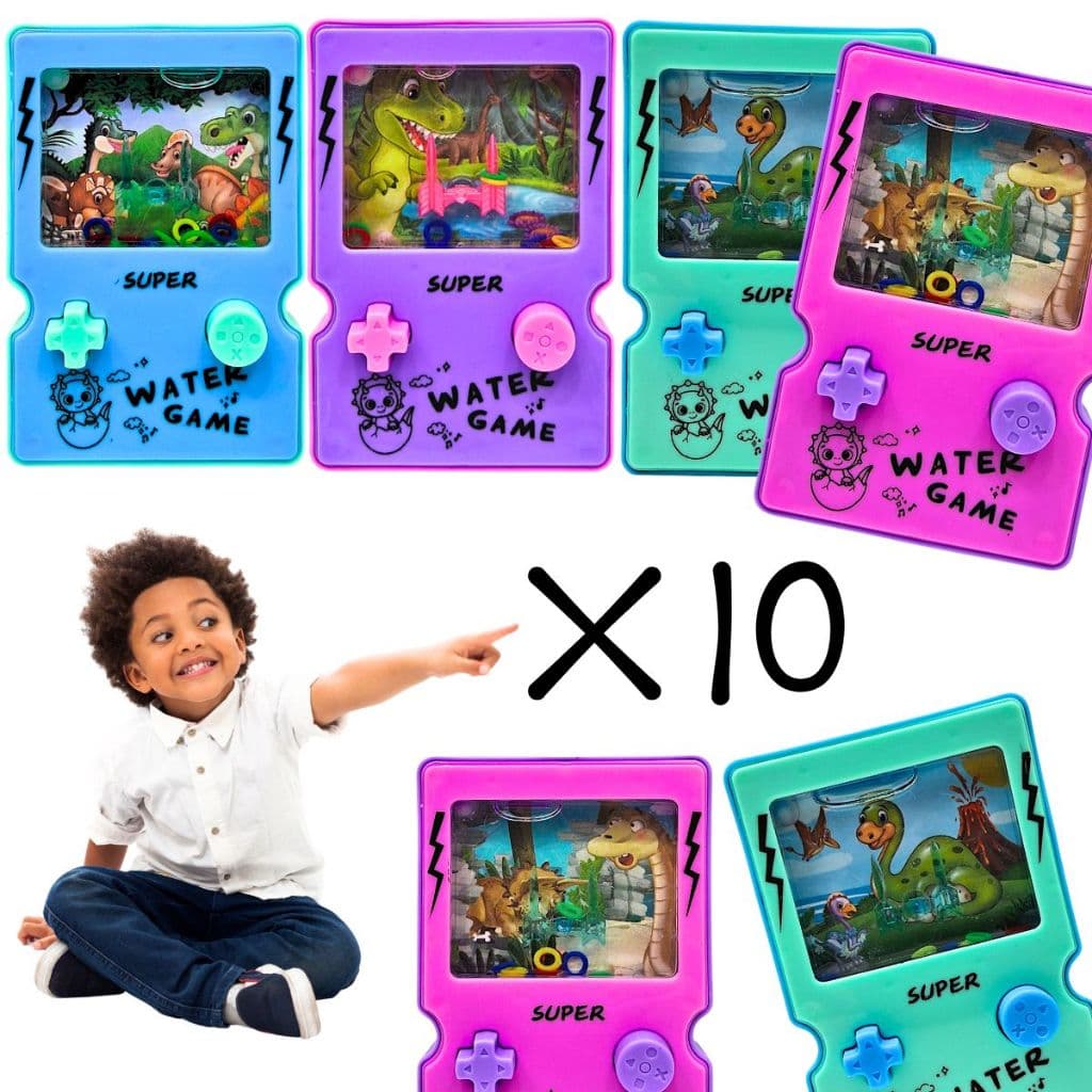 10 Jogos Joguinho Brinquedo Argola Aquaplay Controle Vídeo Game Joystick Prenda Lembrancinha Atacado