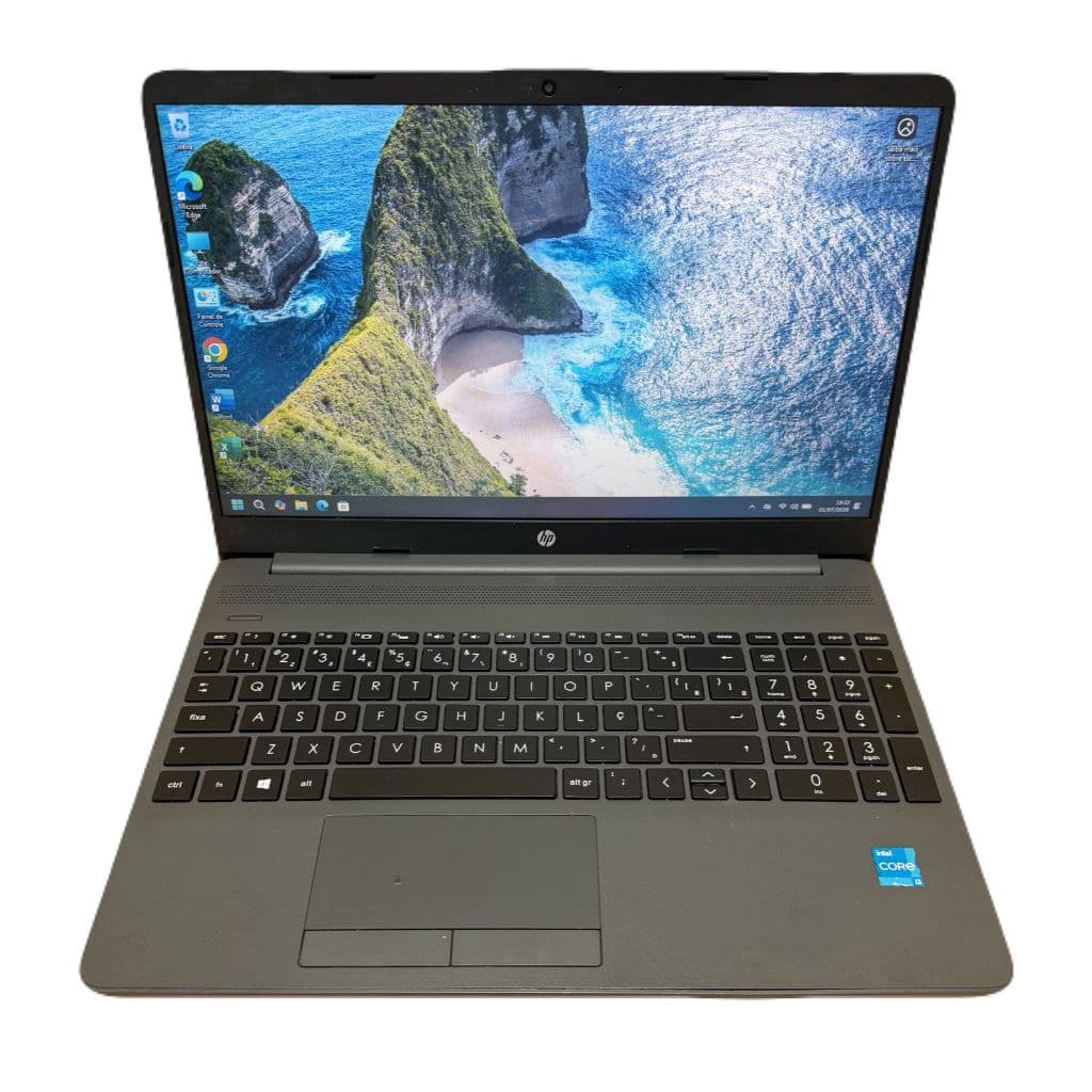 Notebook Hp Intel I3 12° Gen 8gb Ddr4 Ssd M.2 256gb Vitrine