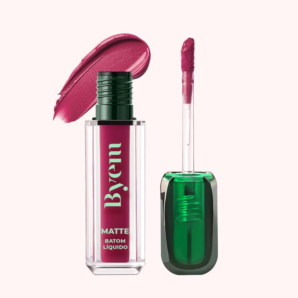 Batom Líquido Matte Byem Alta Qualidade Alta Duração Boca Várias Tonalidades Produto Original