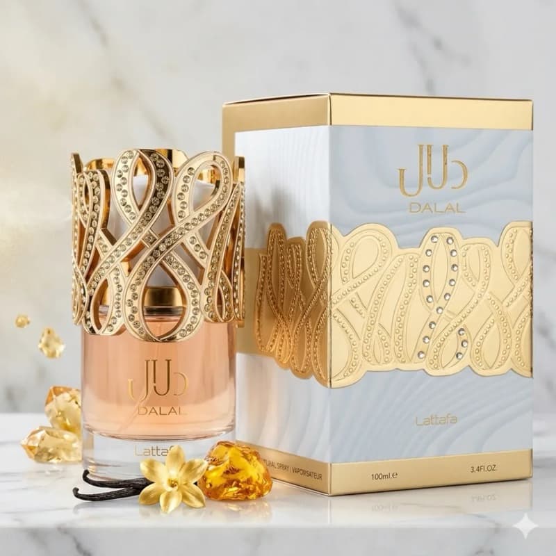 Perfume Árabe Lattafa Dalal Feminino Importado 100ml Importaçao Oficial