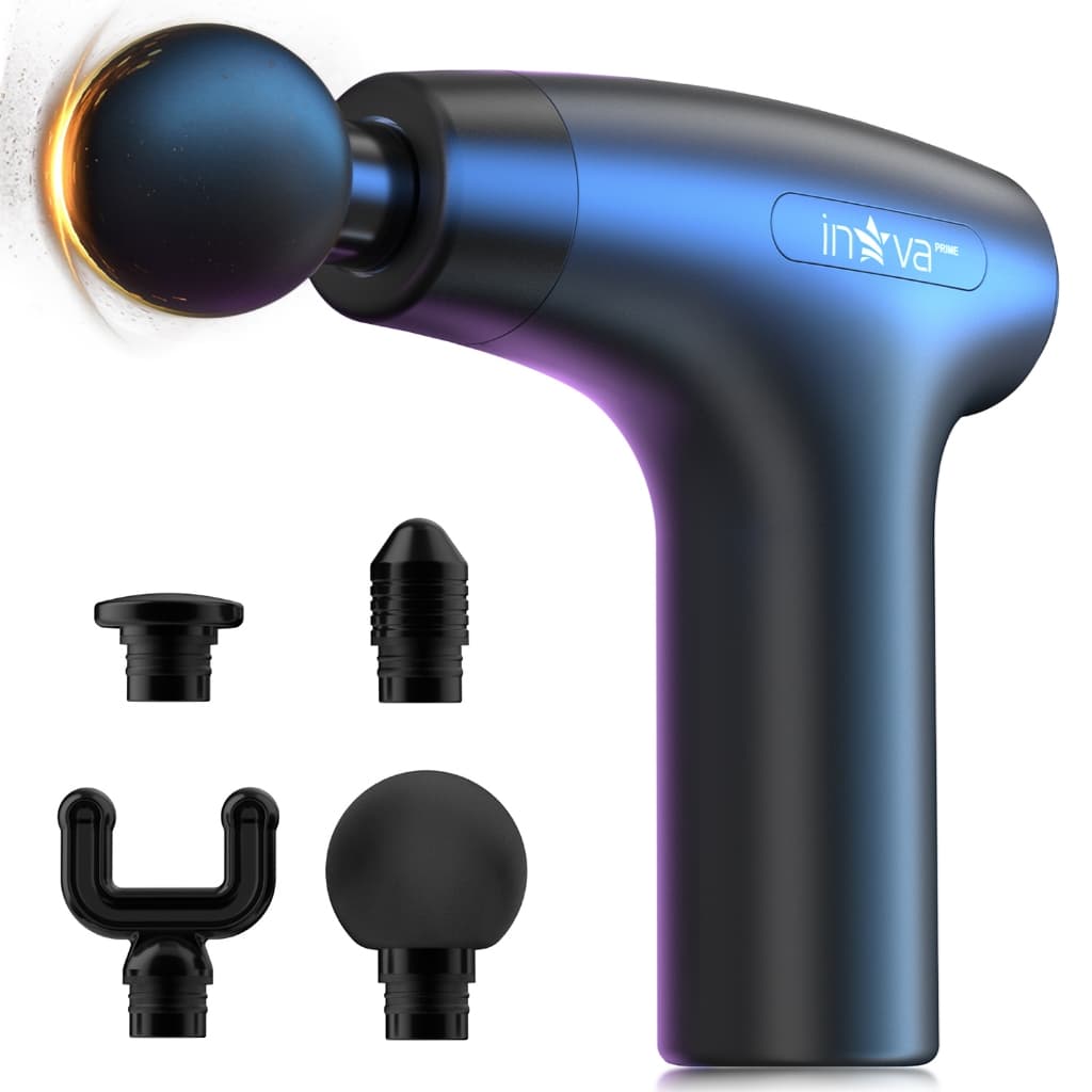 INOVA Massageador Muscular Elétrico Profissional Portátil de Alta Frequência Massageador Corporal Inteligente