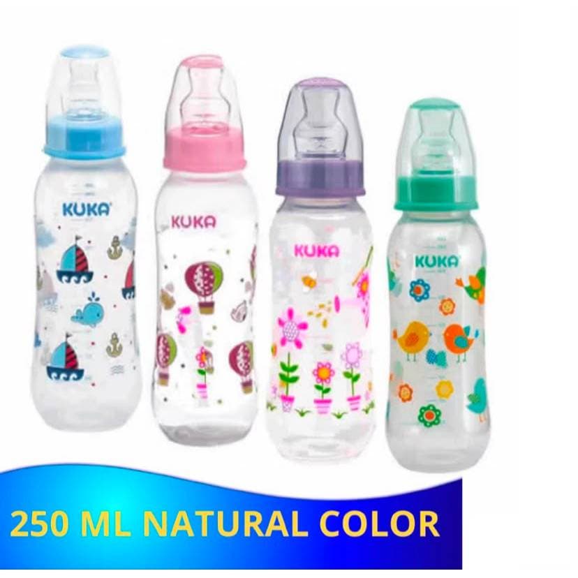 Mamadeira Nat. Cl. Bico Orto. Nº2  250ml - Kuka