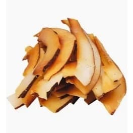Chips de Coco Adoçado com Açúcar de Coco a Granel Snack Crocante Saudável Lanche