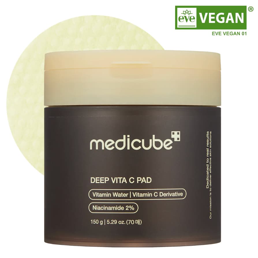 Medicube Deep Vita C Pad 150g 70 Pads Importado Original Niacinamida Vitamina C