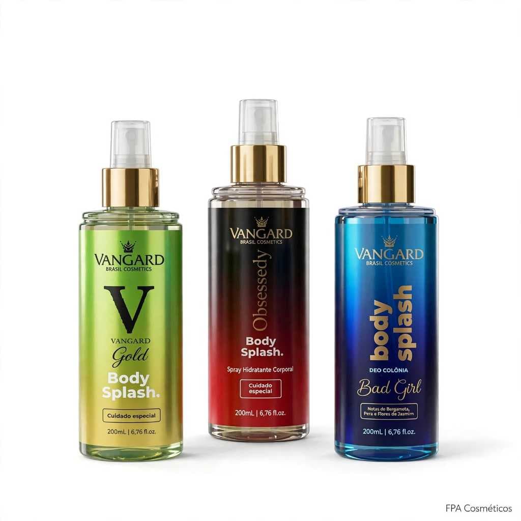 Body Splash Vanguard 200ml Feminino | Alta Fixação | Perfume Importado Inspirado | Frete Grátis