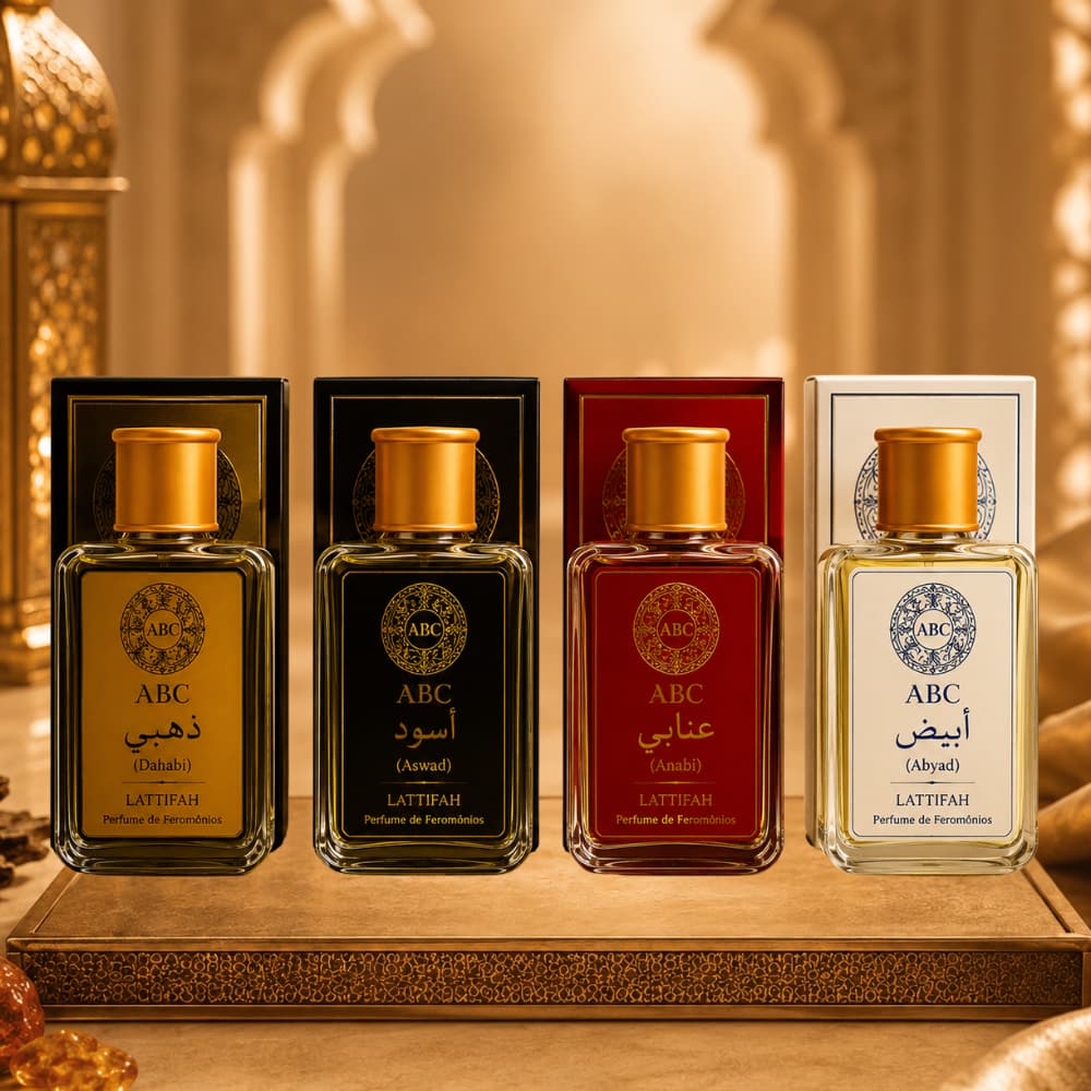 Kit 4 Perfumes Árabes Masculinos 100ml Cada Luxo Alta Fixação Importados