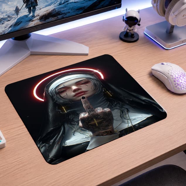 Mouse Pad Gamer Pequeno 30x20cm Oriental Compacto Para PC Notebook
