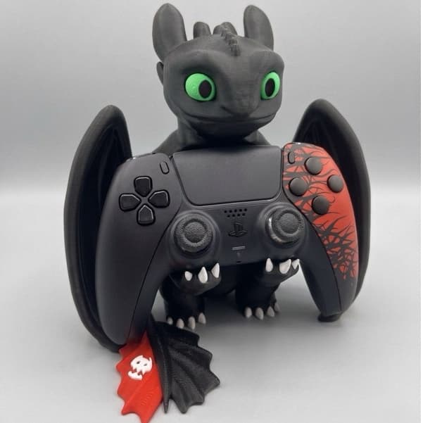 Suporte Universal Controle videogame joystick PC, PS4, PS5, Xbox 360, Series S, Xbox One, 8bitdo Fúria da Noite Banguela