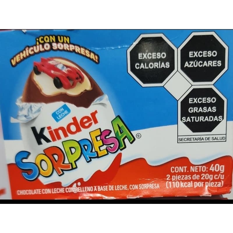 kinder ovo  Sorpresa Original Importado do México 🇲🇽
