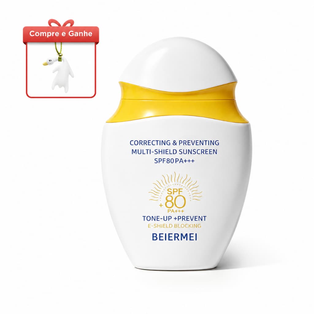 Beiermei Protetor Solar Facial FPS 80+++ Oil Free Resistente À Água 50ML