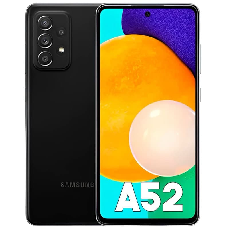 Celular Smartphone Samsung Galaxy A52, 128Gb, 6Gb Ram, Tela 6.5, Preto - Semi-Novo