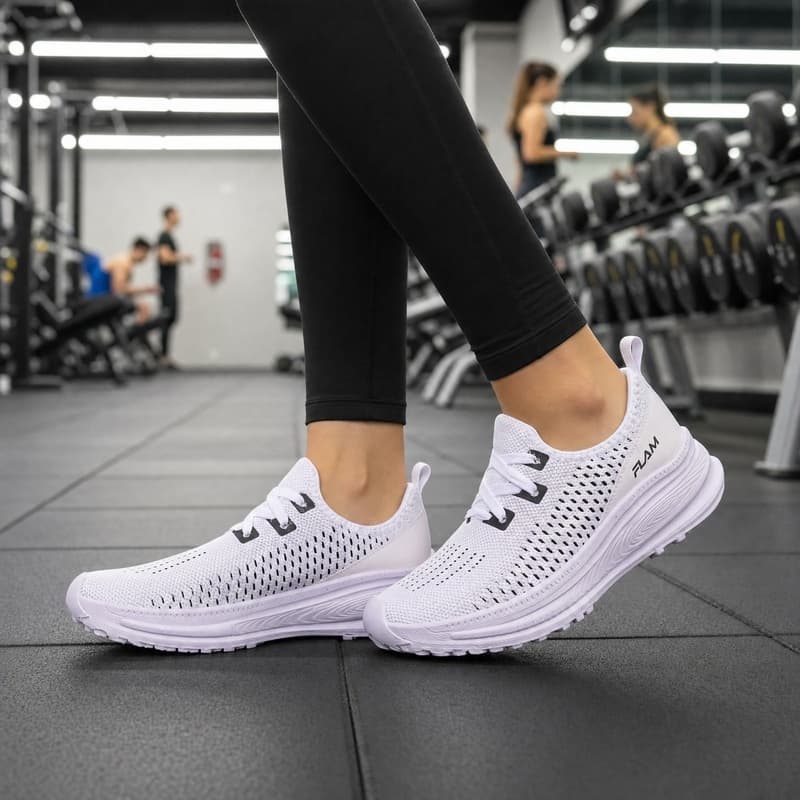 Tênis Feminino para Academia ~ Caminhada Esportivo Treino Leve e Confortável e Lazer Amanda Brazil