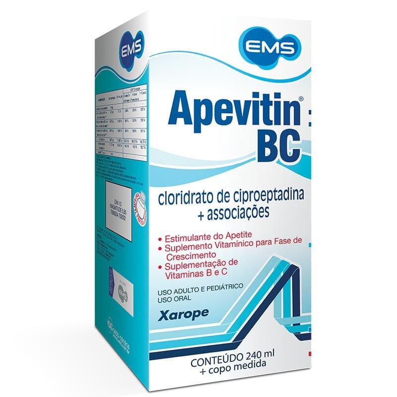 Apevitin BC 240ml – Suplemento Líquido com Vitaminas do Complexo B | Uso Adulto e Infantil