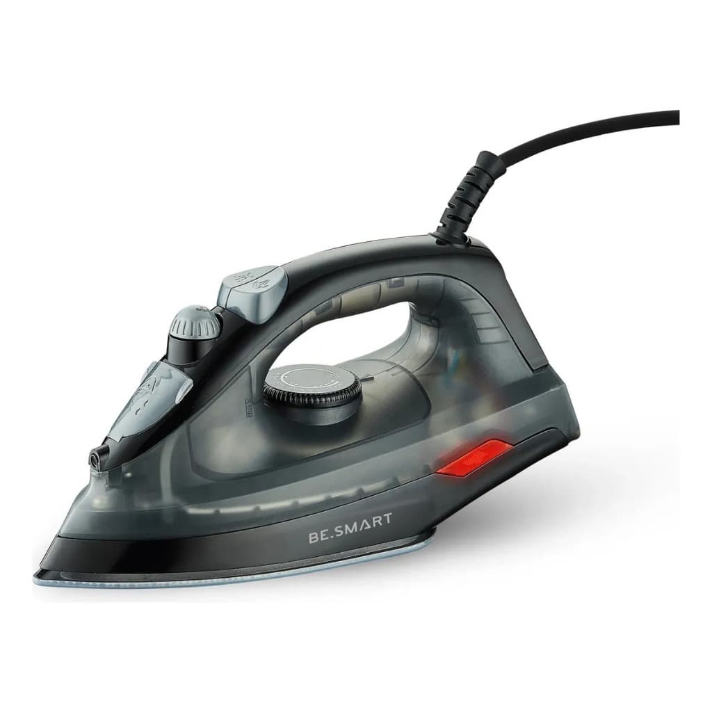 Ferro de Passar a Vapor 1200W Base Antiaderente Temperatura Ajustável Roupa Passadeira Compacto