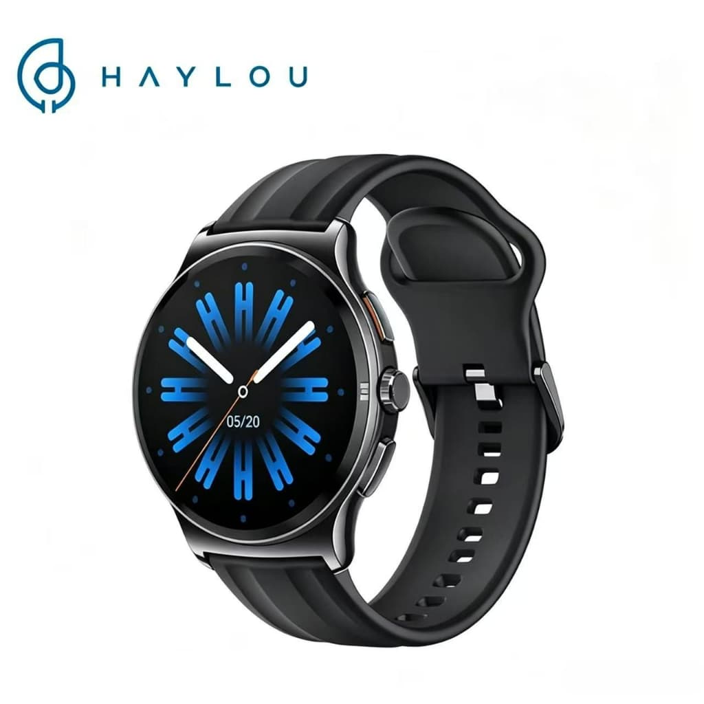 Relógio Smartwatch Haylou Solar Lite 2 AMOLED 1.43'' AOD 1ATM Bluetooth 5.4