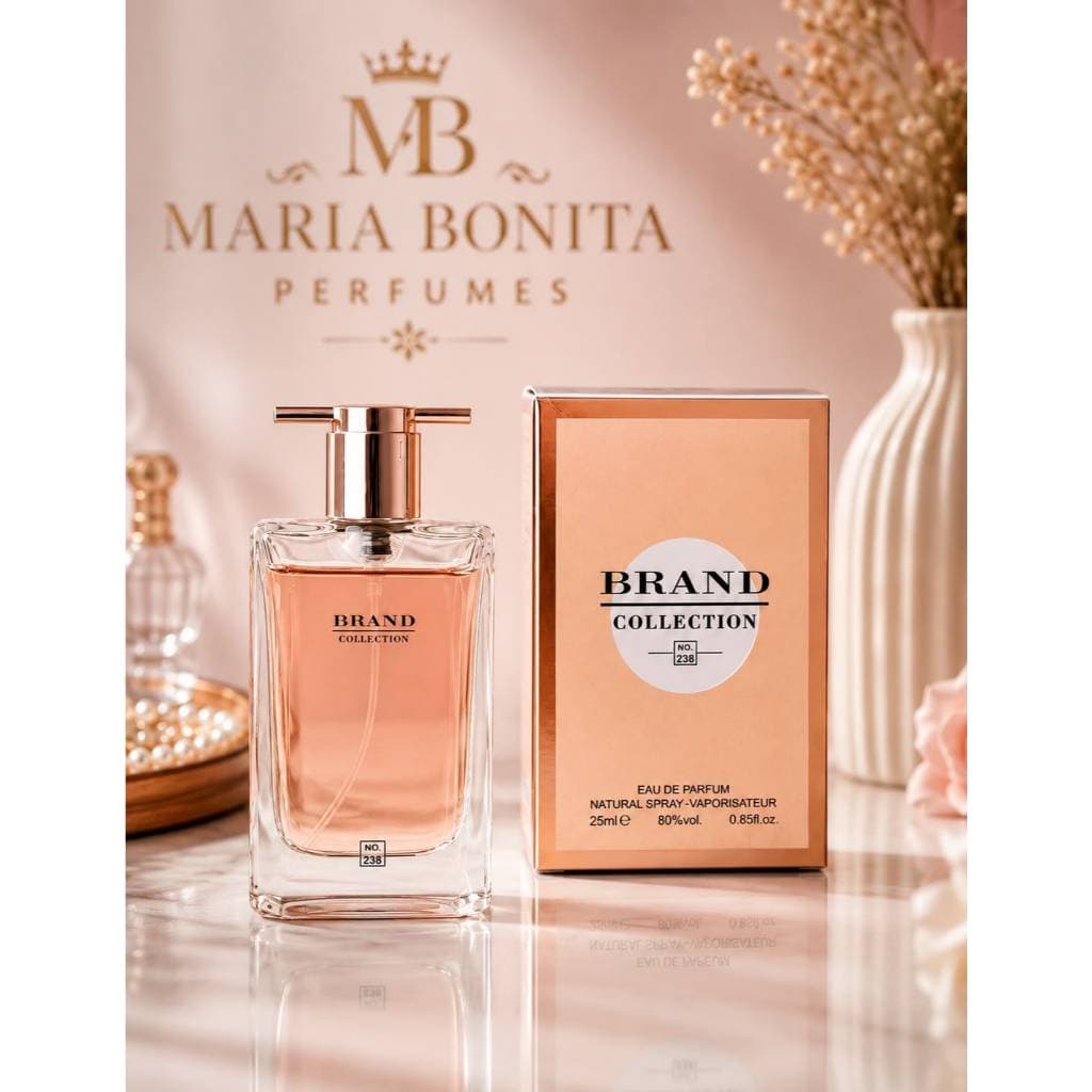 Perfume importado Feminino Brand Collection 238 Miniatura Spray  Floral Contratipo Alta Fixação Elegante