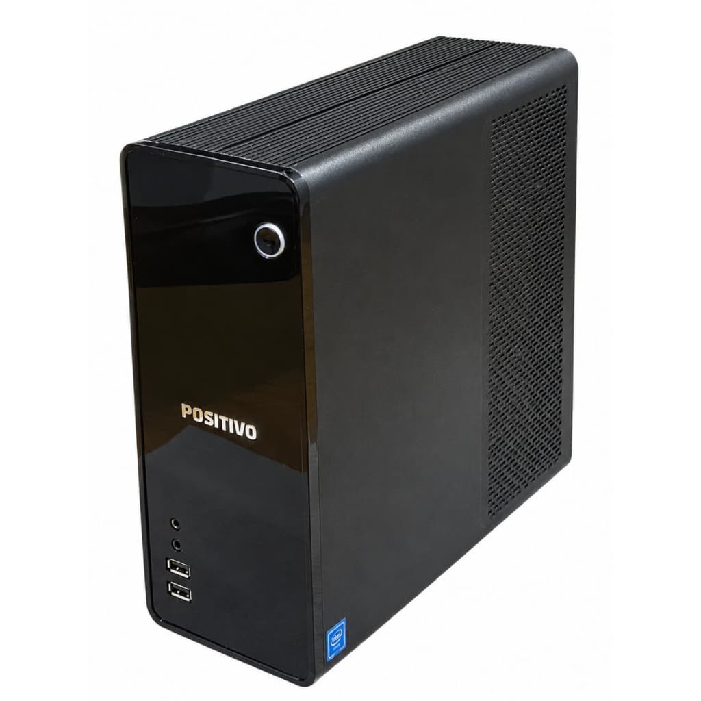 Computador Desktop Positivo Stilo C41TA-19 DDR3L 4GB Armazenamento HD 1TB
