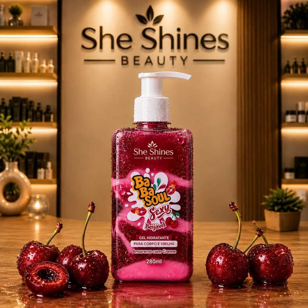 Hidratante Corporal Beijável Babasoul 280ml – Hidratação para Corpo Virilha e Áreas Sensíveis com Fragrâncias