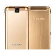 celular para idoso super luxo samsung abre e fecha cor ouro favor ler o anuncio