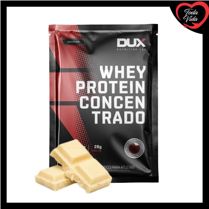WHEY PROTEIN CONCENTRADO SACHE 30G CHOCOLATE BRANCO