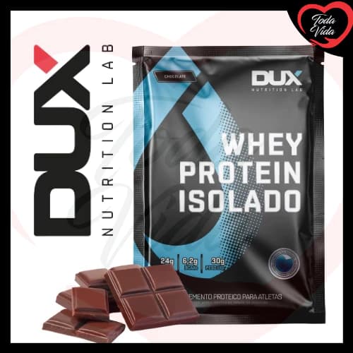 Dux isolado Whey Protein Isolado - CHOCOLATE - Saches Unitarios 27g