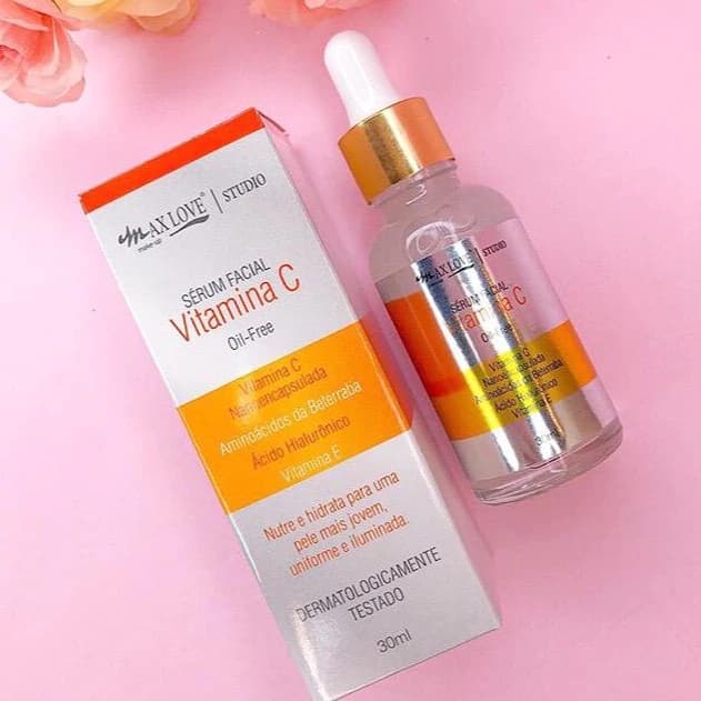 Sérum Facial Vitamina C 10 em 1 lançamento Max Love  Original