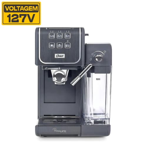 Cafeteira Expresso Oster Primalatte Touch Cinza - 127v